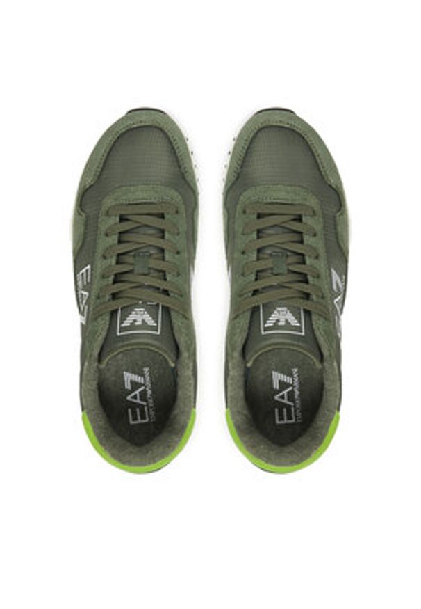 EA7 Emporio Armani Sneakersy 7X000380 AF19175 MZ228 Kolorowy. Materiał: materiał. Wzór: kolorowy