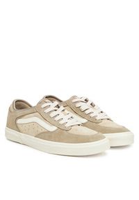 Vans Tenisówki Rowley Classic VN0009QJYZL1 Beżowy. Kolor: beżowy. Materiał: zamsz, skóra