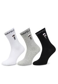 Karl Lagerfeld - KARL LAGERFELD Skarpety długie A4M47045 Kolorowy. Materiał: bawełna. Wzór: kolorowy #1