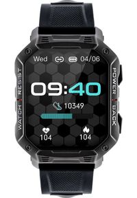 WATCHMARK - Smartwatch Watchmark Smartwatch Ultra czarny Watchmark. Rodzaj zegarka: smartwatch. Kolor: czarny