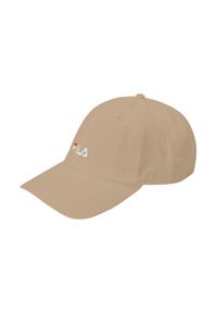 Czapka z daszkiem Fila Faridokt Dad. Kolor: biały, wielokolorowy, beżowy. Materiał: tkanina, bawełna. Styl: casual