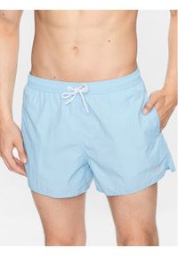Emporio Armani Underwear Szorty kąpielowe 211756 3R422 00031 Niebieski Regular Fit. Kolor: niebieski. Materiał: syntetyk
