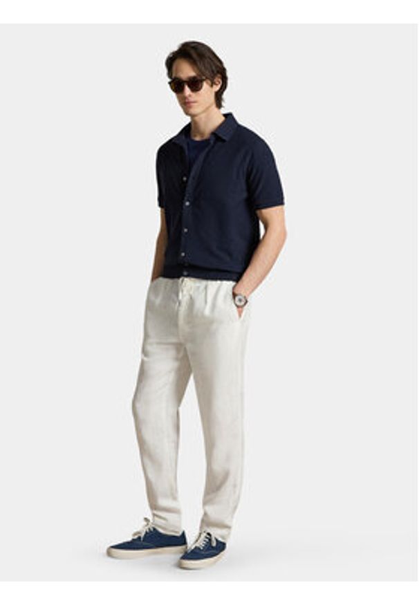 Polo Ralph Lauren Koszula 710B14232001 Kolorowy Regular Fit. Typ kołnierza: polo. Materiał: len. Wzór: kolorowy