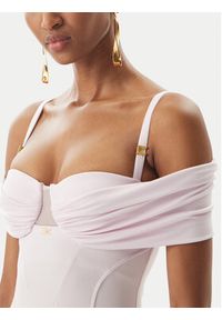 Elisabetta Franchi Sukienka wieczorowa AB-R08-51E2-V800 Różowy Regular Fit. Kolor: różowy. Materiał: wiskoza. Styl: wizytowy #4