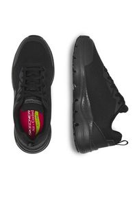 skechers - Skechers Sneakersy 108019BLK Czarny. Kolor: czarny. Materiał: materiał, mesh #4