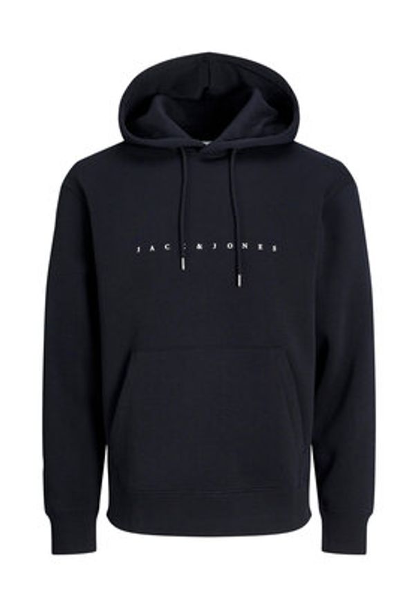 Jack & Jones - Jack&Jones Bluza 12233972 Czarny Relaxed Fit. Kolor: czarny. Materiał: bawełna