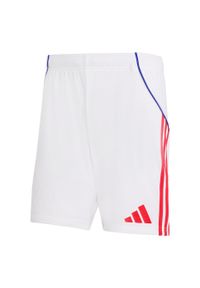 Adidas - Szorty Olympique Lyonnais 25/26 Home. Kolor: biały. Sport: piłka nożna