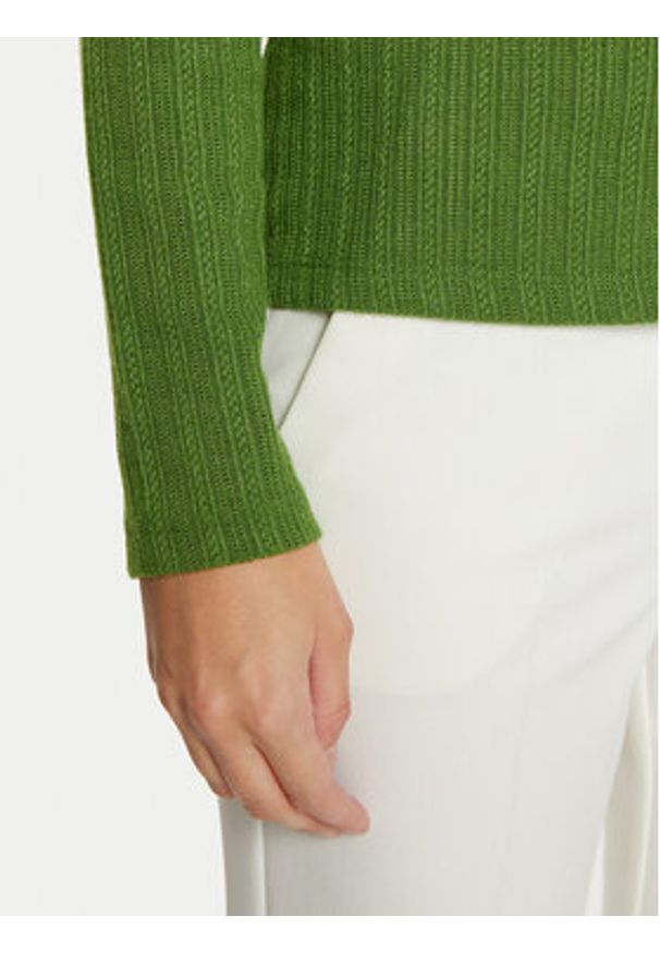Vila Kardigan Dalena 14102368 Zielony Slim Fit. Kolor: zielony. Materiał: syntetyk