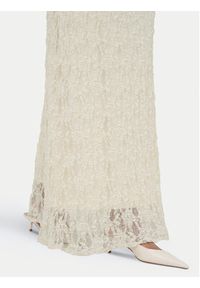 only - ONLY Spódnica maxi Albina 15372797 Beżowy jasny Slim Fit. Kolor: beżowy. Materiał: syntetyk #4