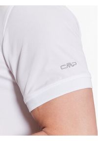 CMP Polo 3T60077 Biały Regular Fit. Typ kołnierza: polo. Kolor: biały. Materiał: syntetyk #4