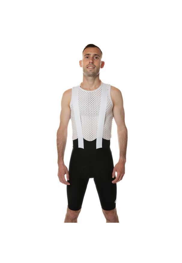 C-LAB - Spodenki rowerowe męskie OTTIMO - Czarne. Kolor: czarny. Materiał: skóra. Sport: kolarstwo