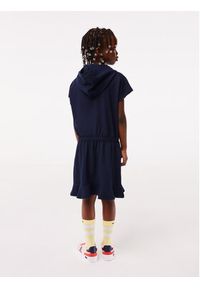 Lacoste Sukienka codzienna EJ5299 Granatowy Regular Fit. Okazja: na co dzień. Kolor: niebieski. Materiał: bawełna. Typ sukienki: proste. Styl: casual #5