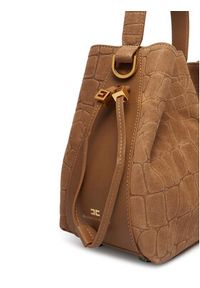 Elisabetta Franchi Torebka BS-21H-61E2-V720 Beżowy. Kolor: beżowy. Materiał: zamszowe, skórzane #2