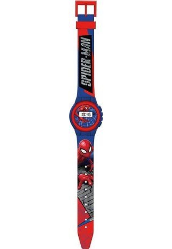 Kids Euroswan Zegarek cyfrowy KE02 ECO ( bez plastikowego opakowania) Spiderman SPD4972 Kids Euroswan. Rodzaj zegarka: cyfrowe