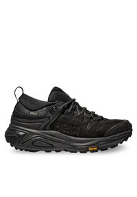 HOKA - Hoka Trekkingi Kaha 3 Low Gtx GORE-TEX 1162532 Czarny. Kolor: czarny. Materiał: nubuk, skóra. Technologia: Gore-Tex. Sport: turystyka piesza #1