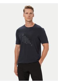 BOSS T-Shirt Network Flag 50566853 Granatowy Regular Fit. Kolor: niebieski. Materiał: bawełna #1