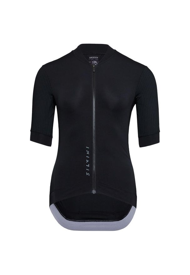 Silvini - Koszulka rowerowa (z krótkim rękawem) damska SILVINI Women Jersey TRAFOIA. Kolor: czarny. Materiał: jersey. Długość rękawa: krótki rękaw. Długość: krótkie