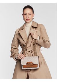 MICHAEL Michael Kors Torebka Heather 30S2G7HL3B Beżowy. Kolor: beżowy. Materiał: skórzane #3