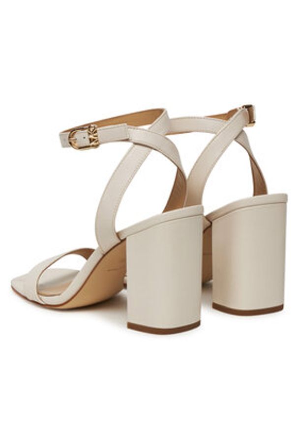 MICHAEL Michael Kors Sandały Merriam 40S5MMHS1L Écru. Materiał: skóra