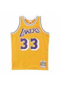 Mitchell & Ness - Koszulka NBA Los Angeles Lakers Swingman Kareem Abdul-Jabbar. Kolor: żółty. Sport: koszykówka #1