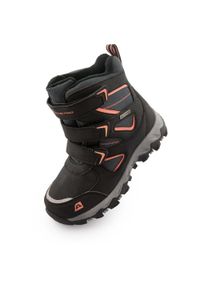 ALPINE PRO - Wodoodporne dziecięce buty zimowe Alpine Pro Rogio 32. Kolor: fioletowy. Materiał: syntetyk, materiał. Sezon: zima