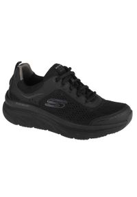 skechers - Buty sportowe Sneakersy męskie, Skechers D'Lux Walker. Kolor: pomarańczowy, wielokolorowy, czarny. Sport: turystyka piesza