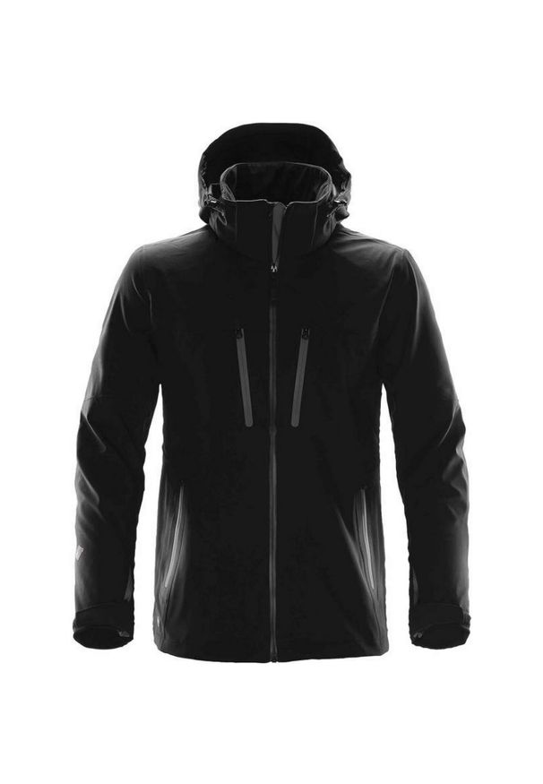 STORMTECH - Męska Kurtka Patrol Soft Shell. Kolor: wielokolorowy, czarny, szary