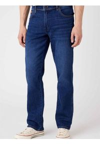 Wrangler - WRANGLER TEXAS MĘSKIE SPODNIE JEANSOWE DANCING WATER W121JX20C 112322670 #1