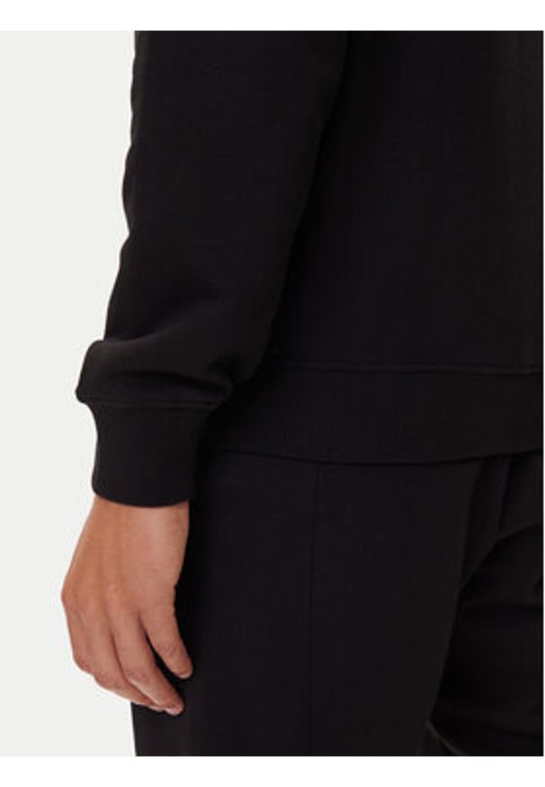 Versace Jeans Couture Bluza 79GAIT05 Czarny Regular Fit. Kolor: czarny. Materiał: bawełna