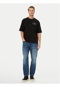 Calvin Klein Jeans T-Shirt LV04RE828G Czarny Regular Fit. Kolor: czarny. Materiał: bawełna #4