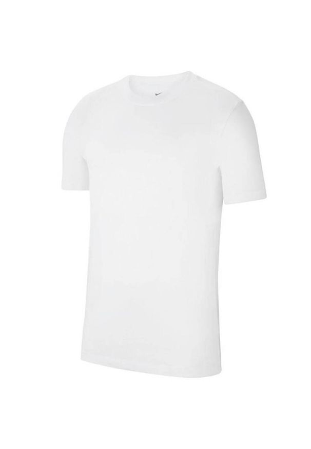 Nike - T-shirt Męski Logo Park. Kolor: biały