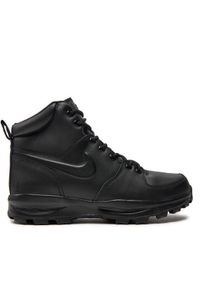 Nike Sneakersy Manoa Leather 454350 003 Czarny. Kolor: czarny. Materiał: skóra #1