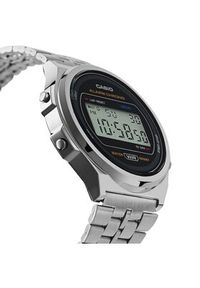 Casio Zegarek A171WE-1AEF Srebrny. Kolor: srebrny