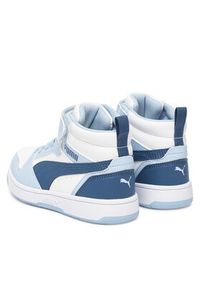 Puma Sneakersy Rebound V6 Mid Ac+ Ps 393832 32 Biały. Kolor: biały. Materiał: skóra #4