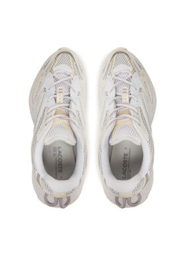 Lacoste Sneakersy L003 Neo Shot 7-49SMA0006 Biały. Kolor: biały. Materiał: materiał