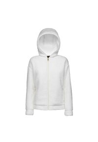 Damski polar Geox. Kolor: biały. Materiał: polar #1