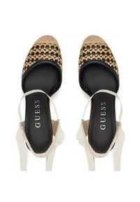 Guess Espadryle FLJNAM FAB04 Czarny. Kolor: czarny. Materiał: materiał #6