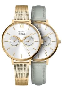 Zegarek damski Pierre Ricaud P22110.1163QF-SET złoty. Kolor: złoty #1