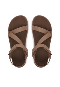 Teva Sandały Madera Wedge 1151015 Brązowy. Kolor: brązowy. Materiał: materiał #4