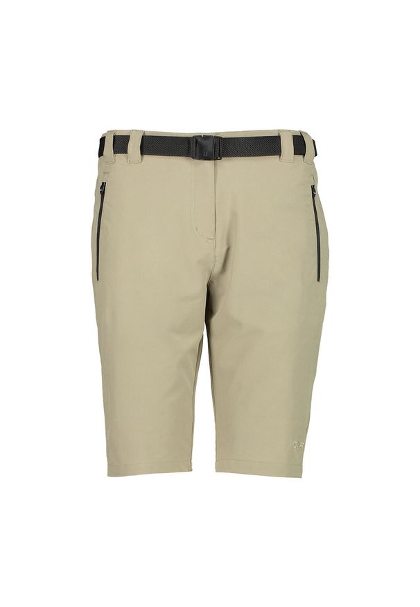Szorty damskie CMP. Kolor: beżowy. Sport: turystyka piesza