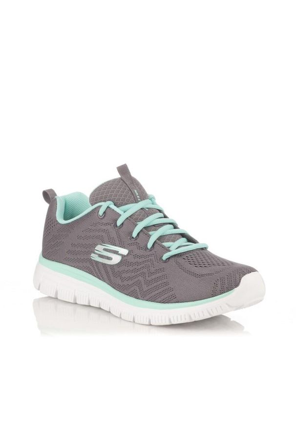 skechers - Buty damskie SKECHERS Graceful Get Connected. Kolor: szary