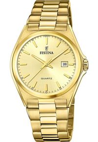 Zegarek Festina Zegarek męski Festina F20555-3 złoty. Kolor: złoty #1