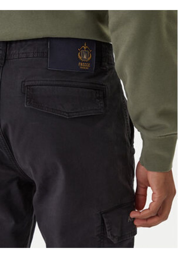 Aeronautica Militare Spodnie materiałowe 252PA1633UCT03399 Granatowy Tapered Fit. Kolor: niebieski. Materiał: bawełna