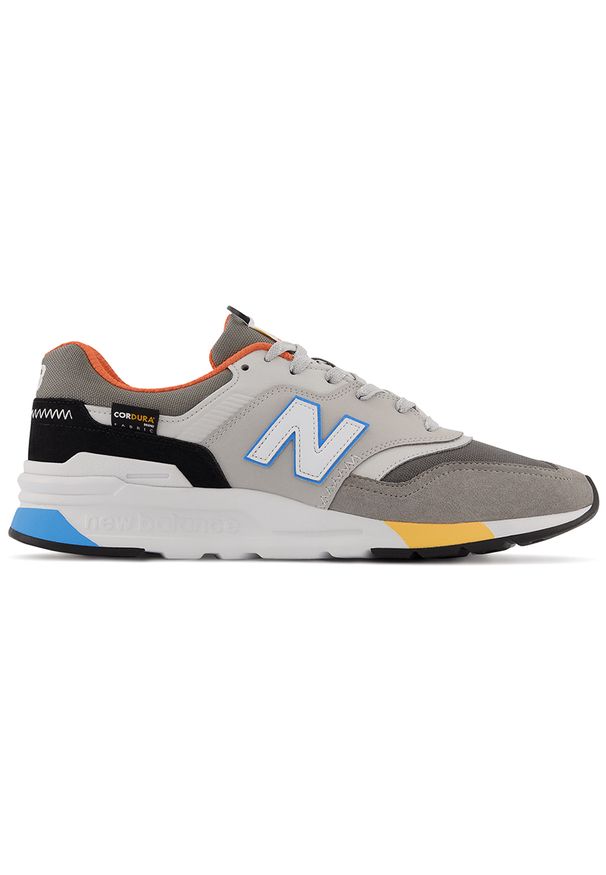 Buty New Balance CM997HTH – szare. Okazja: na co dzień. Kolor: szary. Materiał: materiał, skóra, zamsz. Szerokość cholewki: normalna