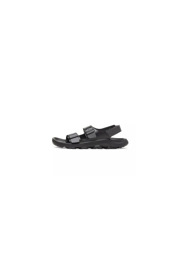 Buty do chodzenia męskie Birkenstock Mogami Apex. Zapięcie: klamry. Kolor: czarny. Materiał: materiał, syntetyk. Szerokość cholewki: normalna. Sport: turystyka piesza