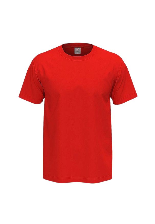 Stedman - Koszulka Unisex Dla Dorosłych Comfort Plain T-shirt. Kolor: czerwony