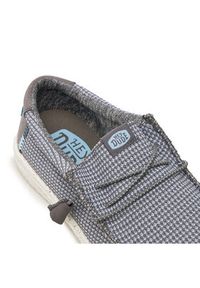 Hey dude - Hey Dude Mokasyny Wally Sport Mesh 40403-030 Szary. Kolor: szary. Materiał: materiał. Styl: sportowy