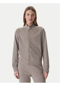 EA7 Emporio Armani Bluza 7W000457 AF13135 Brązowy Regular Fit. Kolor: brązowy. Materiał: bawełna #1