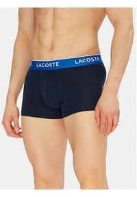 Lacoste Komplet 3 par bokserek 5H1297 Granatowy. Kolor: niebieski. Materiał: bawełna #5