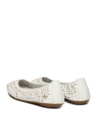 Rieker Baleriny CEO-41460-80 Biały. Kolor: biały. Materiał: skóra #4